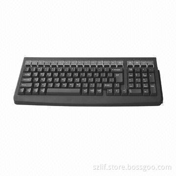 Programmable POS Keyboard, Supports all Key Programming Mode and Magnetic Stripe Card Reading